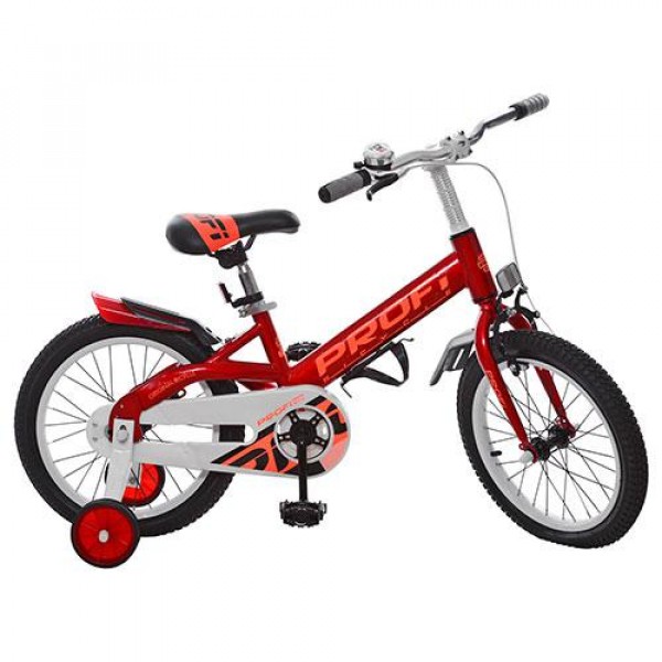 Детский велосипед Profi W16115 16 дюймов красный изображение 1