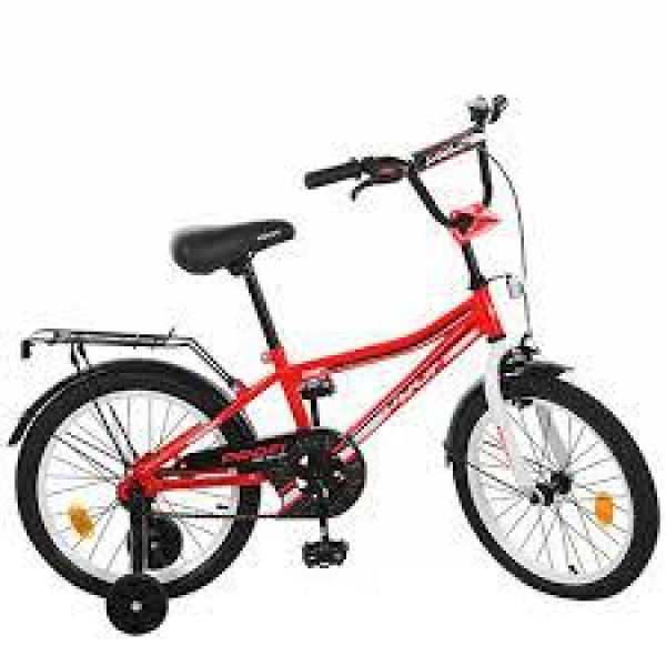 Двухколесный велосипед Profi Top Grade 18 дюймов L18104 для мальчика красный изображение 1