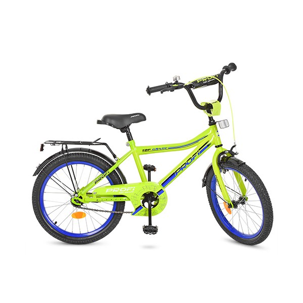Детский велосипед Profi Top Grade L20102 20 дюймов зеленый для мальчиков изображение 1