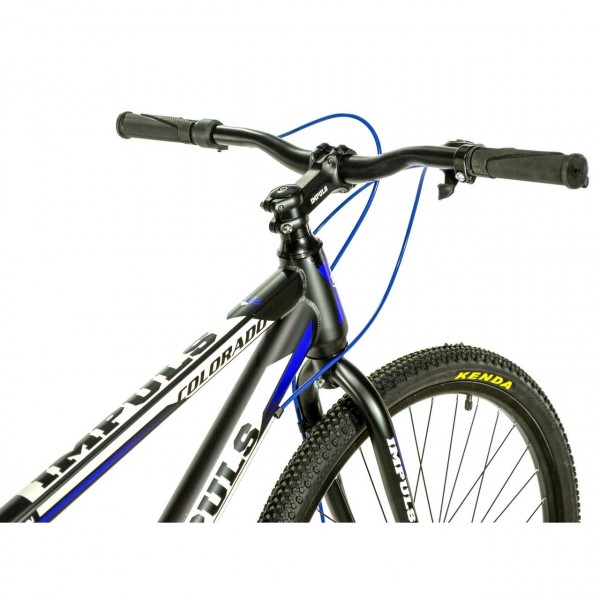 Велосипед Impuls Colorado 26” черно-синий изображение 4