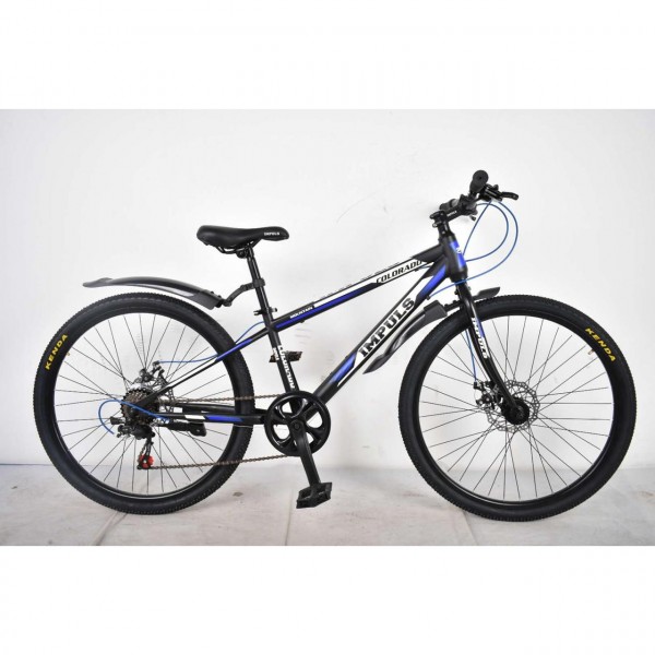 Велосипед Impuls Colorado 26” черно-синий изображение 1