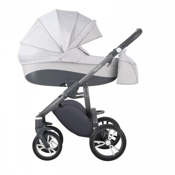 Коляска 2 в 1 Bebetto Holland LJ195 цвет Темно-серый изображение 5