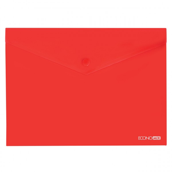 Папка-конверт Пластик А4 с кнопкой Е31301 Economix изображение 6