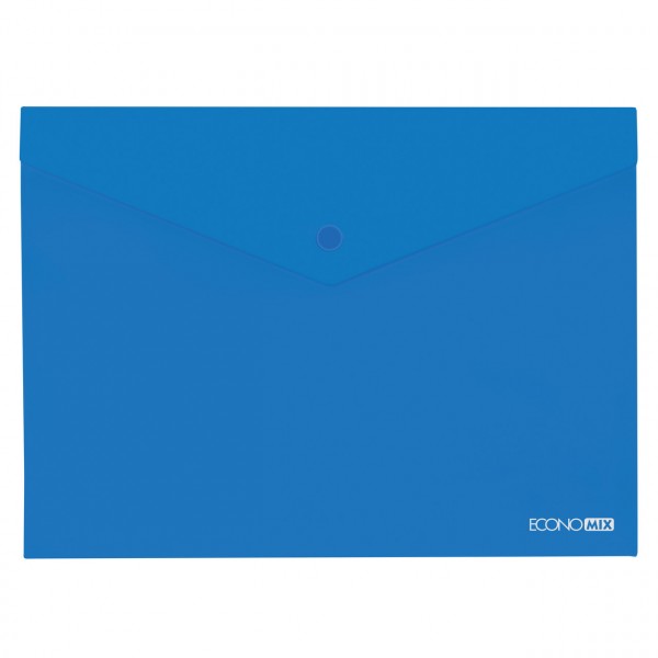 Папка-конверт Пластик А5 с кнопкой Е31316 Economix изображение 5