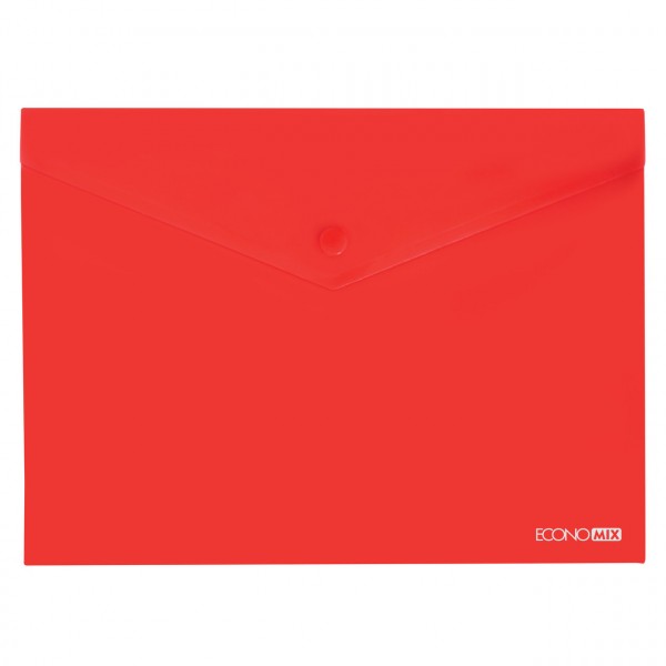 Папка-конверт Пластик А5 с кнопкой Е31316 Economix изображение 6