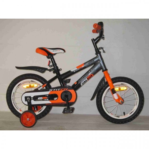 Азимут Стич детский двухколесный велосипед Azimut Stitch 20 дюймов изображение 2