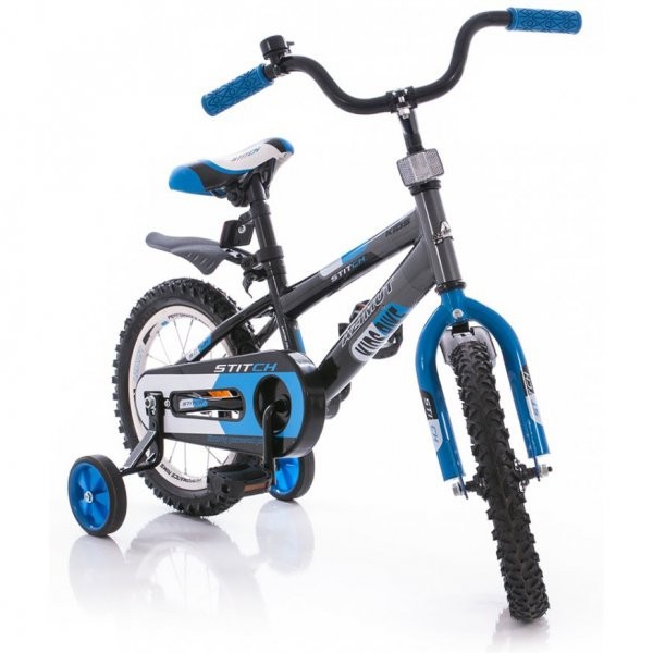 Азимут Стич Премиу детский двухколесный велосипед Azimut Stitch 20 дюймов изображение 6