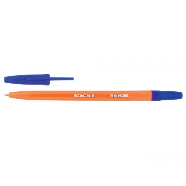 Ручка шариковая Economix RANGE Е10138-02, синяя изображение 2