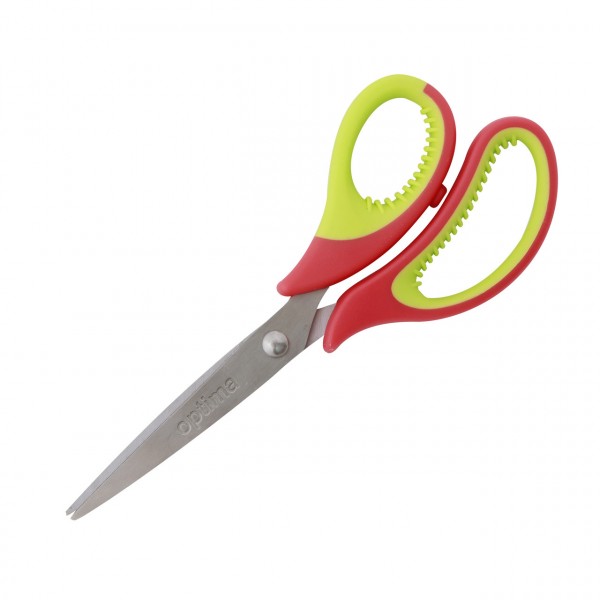 Ножницы, 15 см, прорезиненные ручки O44418 Optima изображение 1