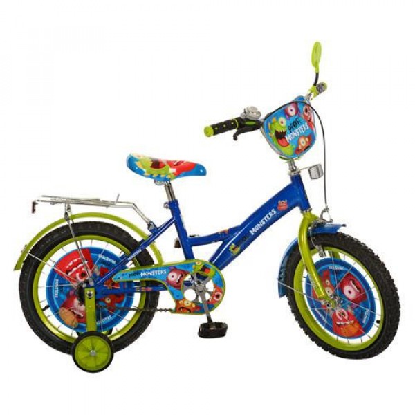 Велосипед Профи Монстры 16 дюймов Profi Monsters двухколесный детский изображение 1