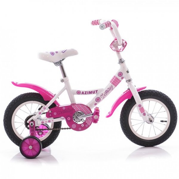 Велосипед детский Azimut Kathy 12 дюймов двухколесный Азимут Кэти изображение 3