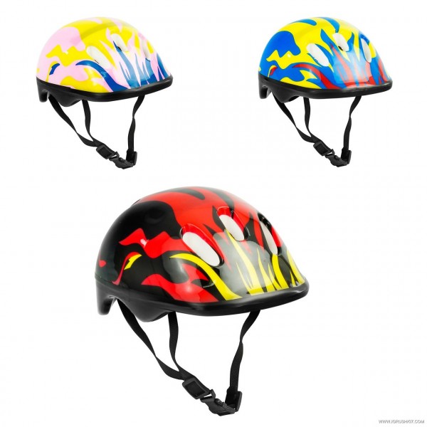 Детский защитный шлем Овшен 466-120 для велосипедов, роликов, скейтов, самокатов изображение 1
