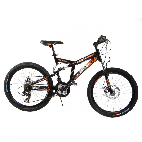 Азимут Динамик 26 дюймов Azimut Dinamic26GD велосипед спортивный, дисковые тормоза двухподвес изображение 3