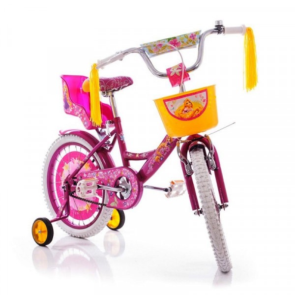 Велосипед детский Азимут Гёлc 18 дюймов Azimut Girls двухколесный изображение 3