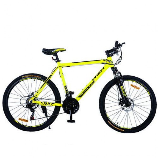 Спортивный велосипед Профи Янг 26 дюймов, Profi young  Алюминиевая рама, дисковые тормоза изображение 1