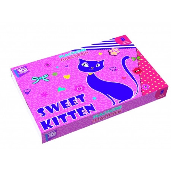 Пластилин Sweet Kitten, 8 цветов изображение 2