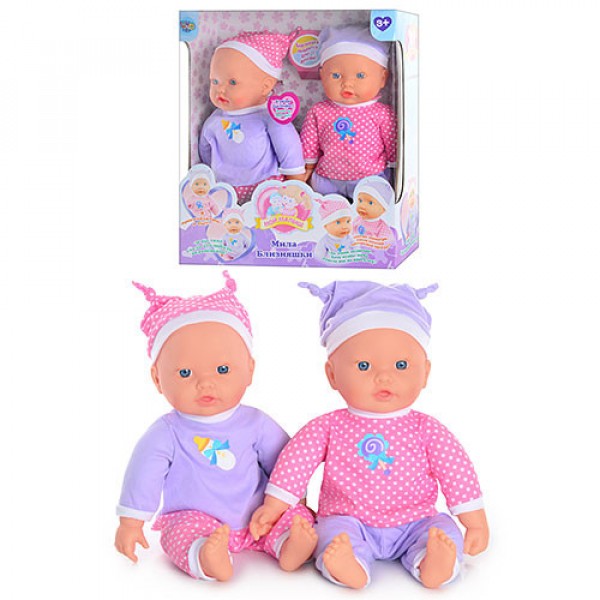 Куклы-пупсы Близняшки Беби, 5370, говорят по 25 фраз, Baby изображение 2