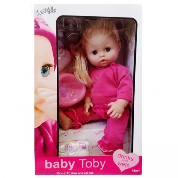 Кукла-пупс Беби «Baby Toby» 30900, интерактивная, говорит 10 фраз. изображение 3