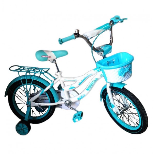 Детский велосипед Azimut Kiddy 18 дюймов для девочки от 5 лет до 8 лет изображение 1