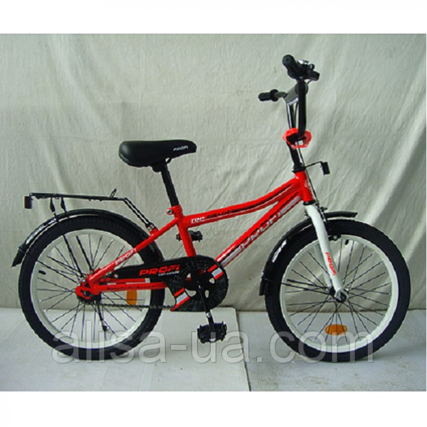 Детский двухколесный велосипед PROF1 Top Grade L20105 20 дюймов красный для детей от 5 лет изображение 3