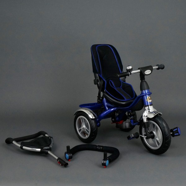 Велосипед салатовый детский трехколесный, Бест Трайк 5388, Best Trike надувные колеса изображение 8