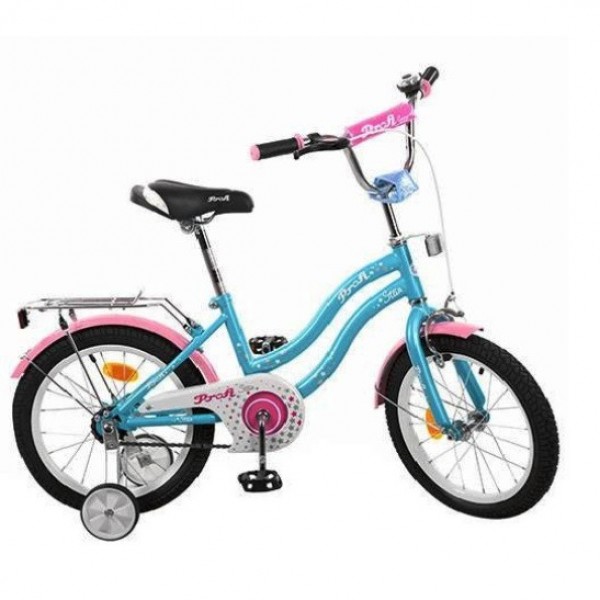 Детский велосипед PROFI Star для девочки 14 дюймов изображение 1