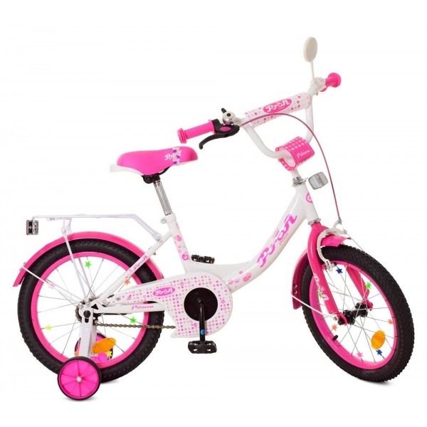 Двухколесный детский велосипед PROFI Princess G1814 для детей от 5 лет изображение 1