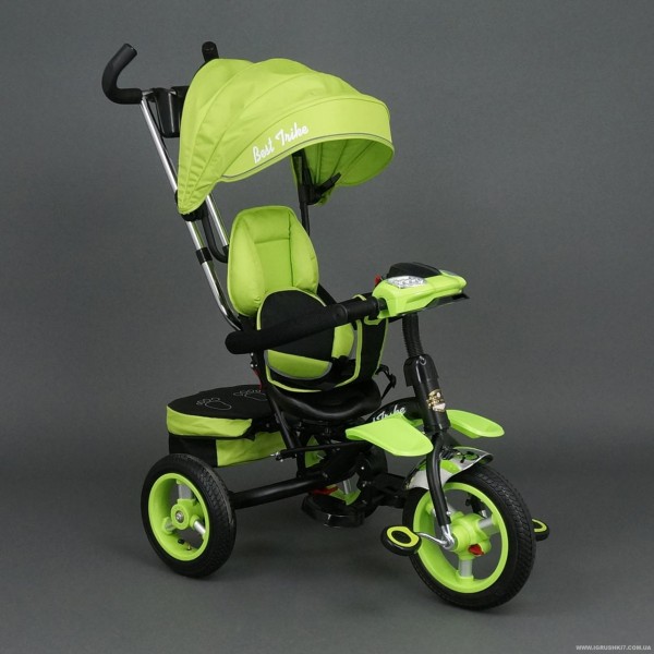 Детский трехколесный велосипед от 1 года Best Trike 6699 с надувными колесами изображение 5