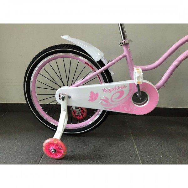Детский велосипед Royal Child Girl 20 дюймов для девочки от 6 лет Роял Гелс. розовый изображение 3