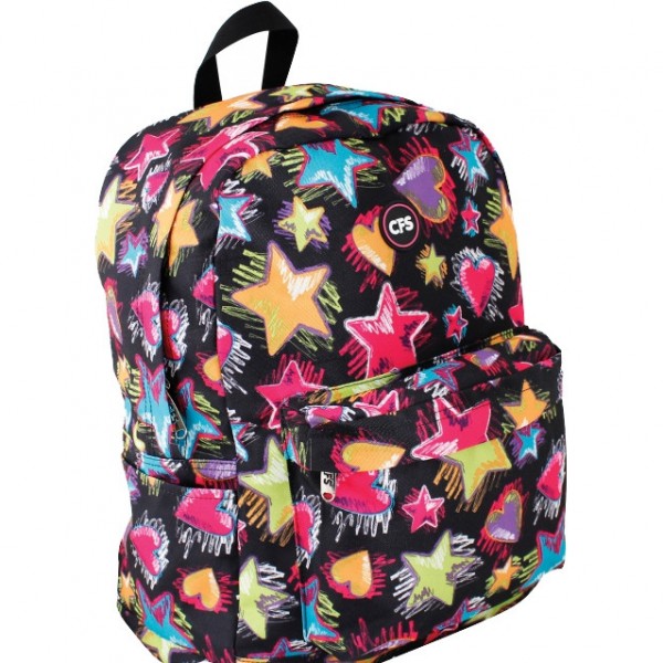 Подростковый рюкзак CF85877 Cool For School черный со звездами изображение 1