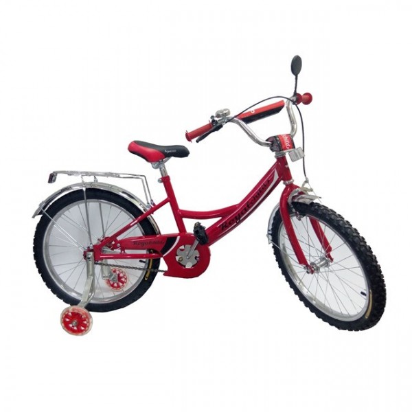Велосипед Профи Пилот 14 дюймов Profi Pilot велосипед двухколесный  красный изображение 1