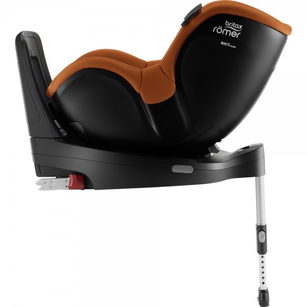 Автокресло Britax-Romer Dualfix iSense Golden Cognac с платформой Flex Base изображение 5