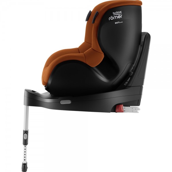 Автокресло Britax-Romer Dualfix iSense Golden Cognac с платформой Flex Base изображение 6