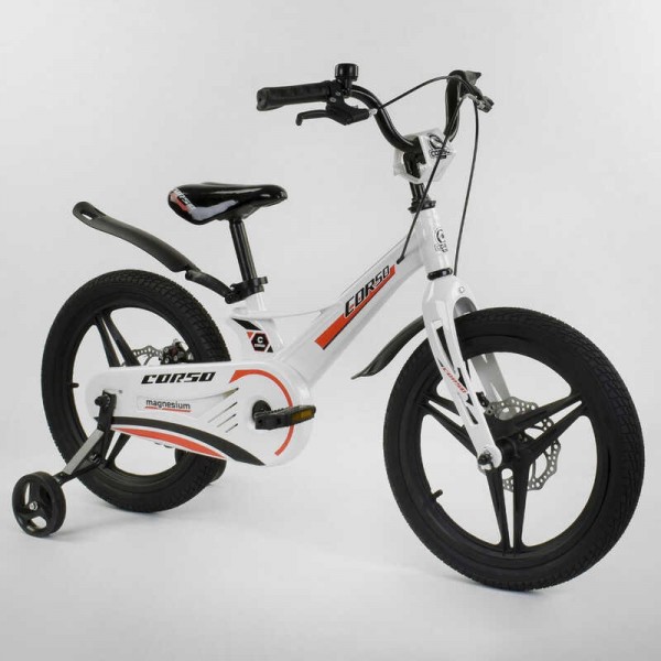Велосипед детский Corso Magnesium 18 дюймов литые диски изображение 2