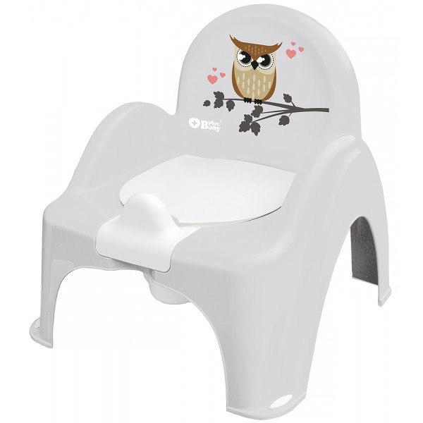 Горшок-стульчик Tega Owl (plus baby) PB-SOWA-007 106 grey изображение 1