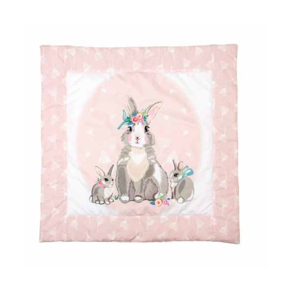 Кокон-гнездышко Baby Veres Summer Bunny pink с одеялом изображение 4