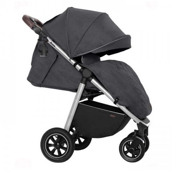 Коляска прогулочная Carrello Bravo Air CRL-5512 с амортизацией Serious Grey изображение 2