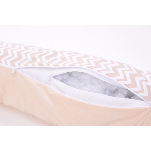 Подушка для кормления Baby Veres Comfort Long Velour zigzag beige изображение 4