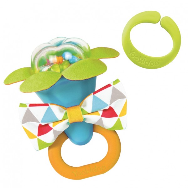 Погремушка для новорожденных Yookidoo Цветок изображение 2