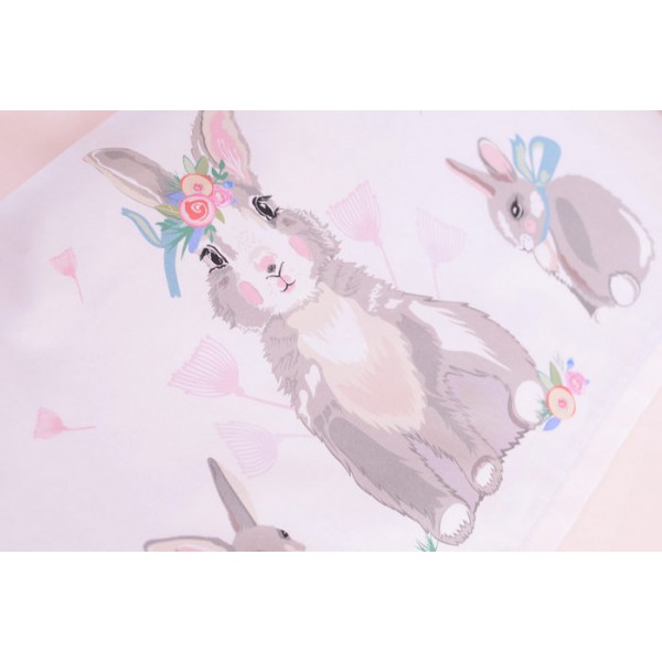 Постельный комплект Baby Veres Summer bunny pink премиум изображение 2