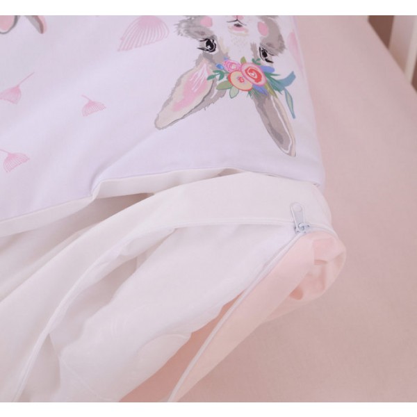 Постельный комплект Baby Veres Summer bunny pink премиум изображение 6
