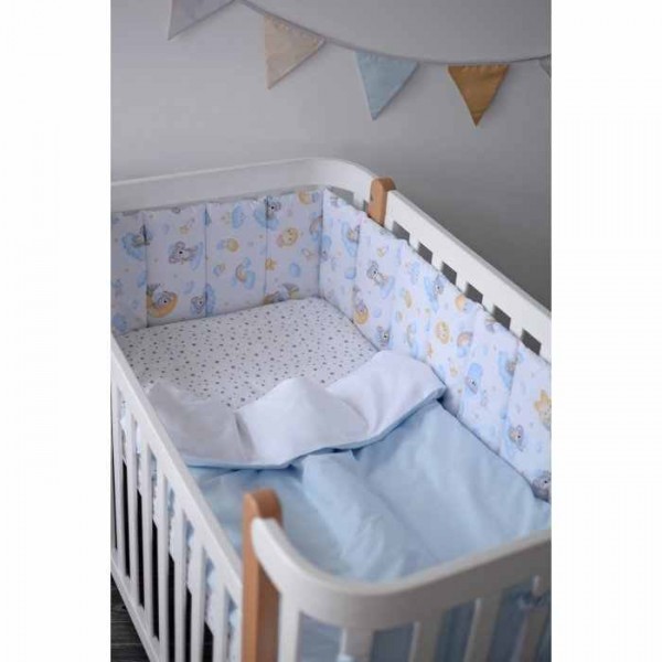 Постельный комплект для мальчика Baby Veres Sleepy Moon blue изображение 1