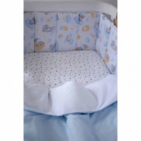 Постельный комплект для мальчика Baby Veres Sleepy Moon blue изображение 3