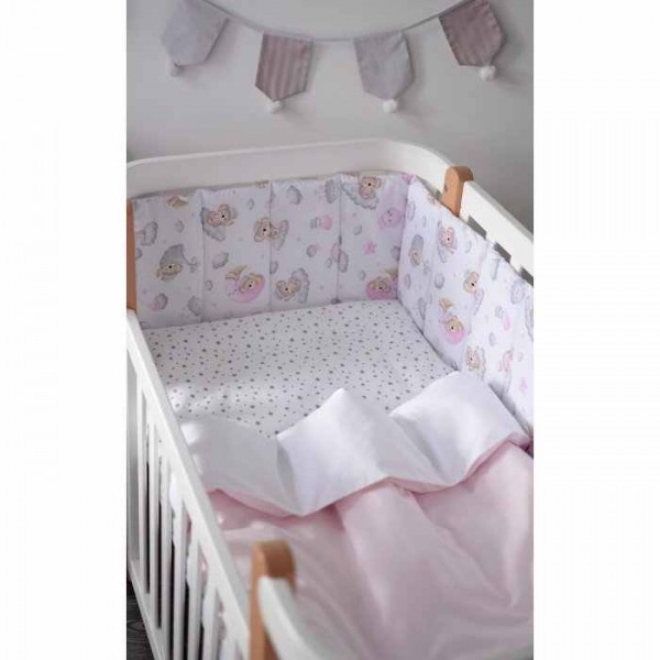 Постельный комплект для девочки Baby Veres Sleepy Moon pink изображение 1