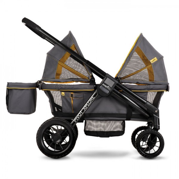 Прогулочная коляска Evenflo Pivot Xplore All-Terrain Stroller Wagon Adventurer изображение 2