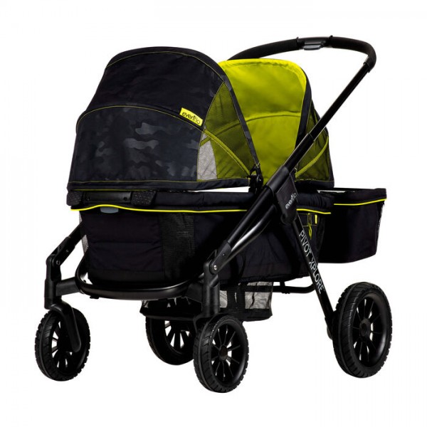 Прогулочная коляска Evenflo Pivot Xplore All-Terrain Stroller Wagon Wayfarer изображение 1