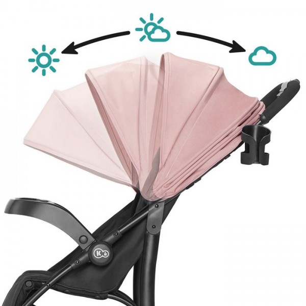 Прогулочная коляска Kinderkraft Cruiser Pink изображение 3