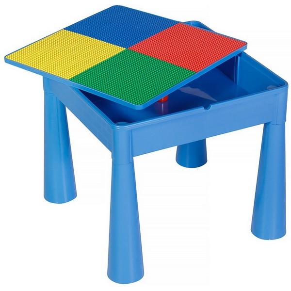 Стол и 2 стульчика Tega Mamut 899B light blue-blue изображение 3