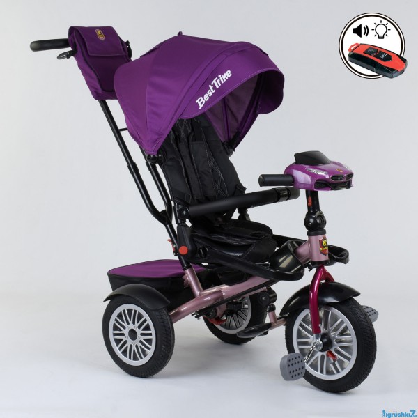 Трехколесный велосипед Best Trike 9288 3920 фиолетовый изображение 1
