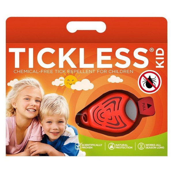 Ультразвуковой отпугиватель от клещей Tickless Baby Kid Orange изображение 1